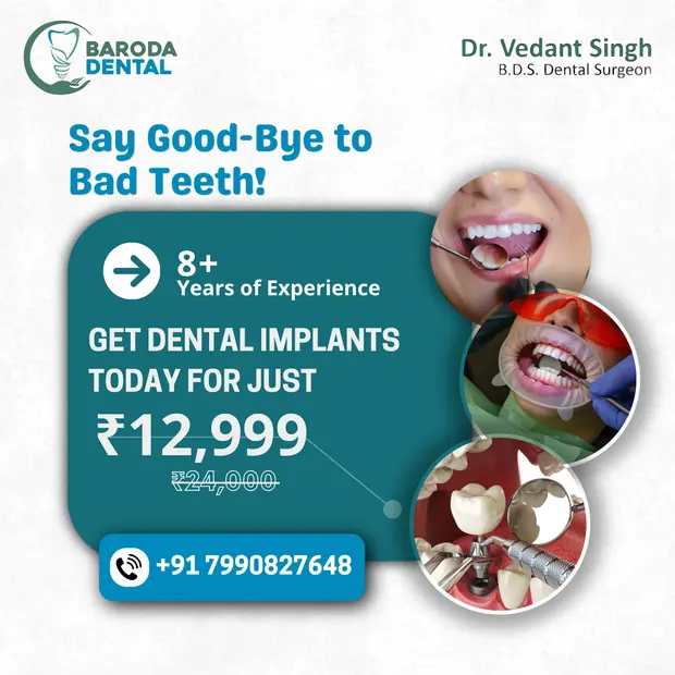 AD - Baroda Dental Ad Post — Baroda Dental Clinic