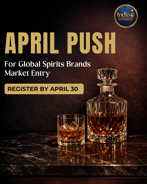 India International Spirits Competition creative