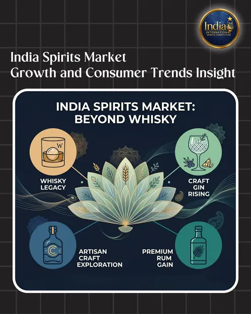 India International Spirits Competition creative