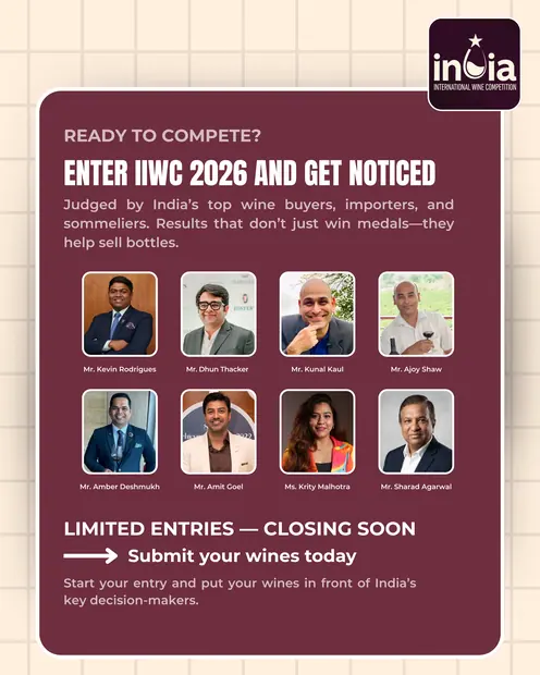 India International Wine Competition campaign — India International Wine Competition