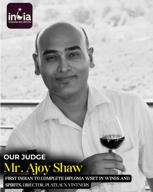 Iiwc - Mr. Ajoy Shaw judge post — India International Wine Competition