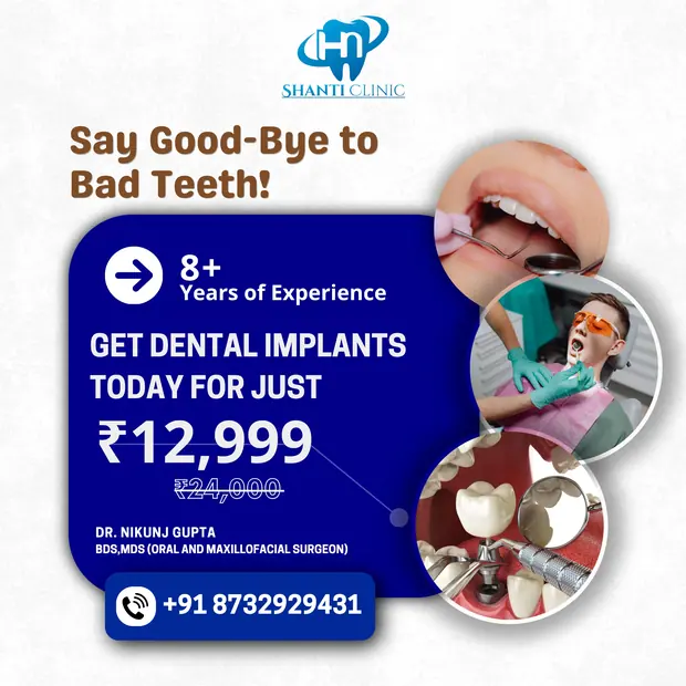Square format - Ad Creative — Shanti Dental Clinic